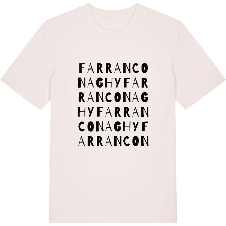 Farranconaghy ordlek t-shirt – t-shirt från PinShirt