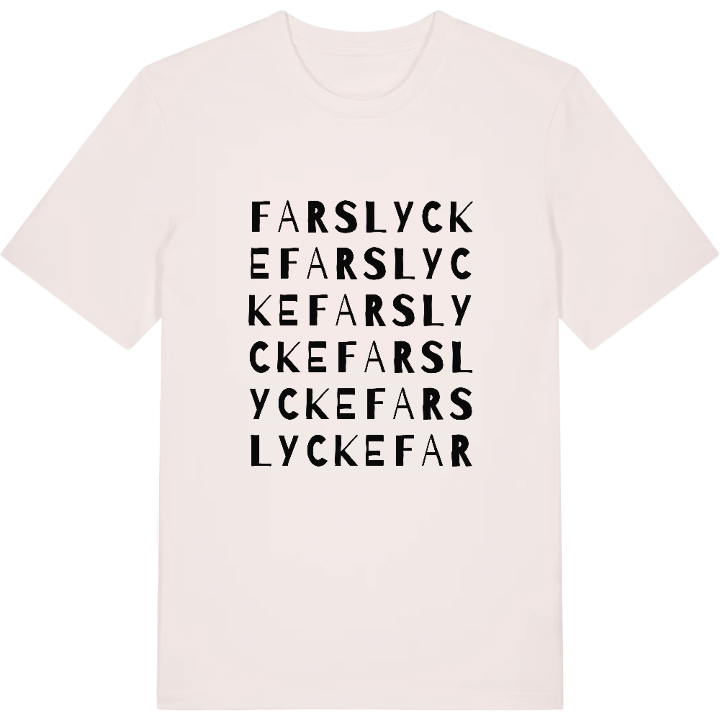 Farslycke ordlek t-shirt – t-shirt från PinShirt