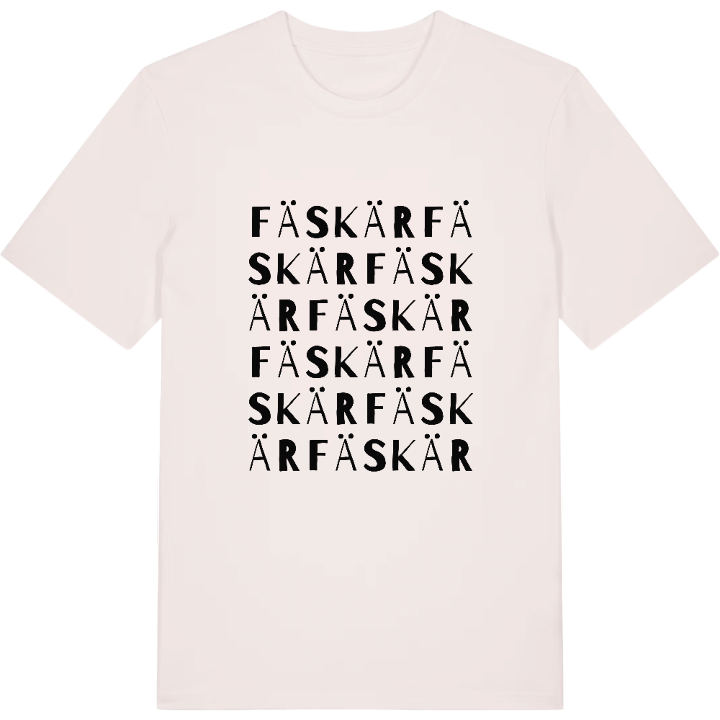 Fäskär ordlek t-shirt – t-shirt från PinShirt