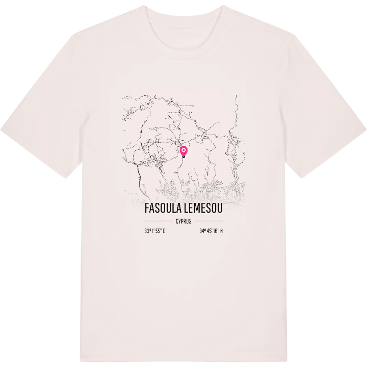 Fasoula Lemesou karta t-shirt – t-shirt från PinShirt