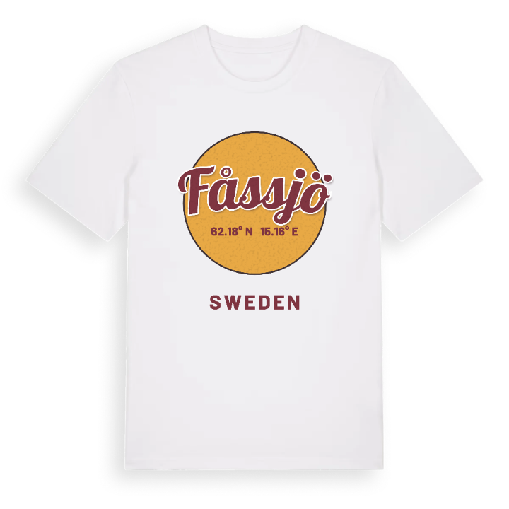 Fåssjö cirkel t-shirt – t-shirt från PinShirt