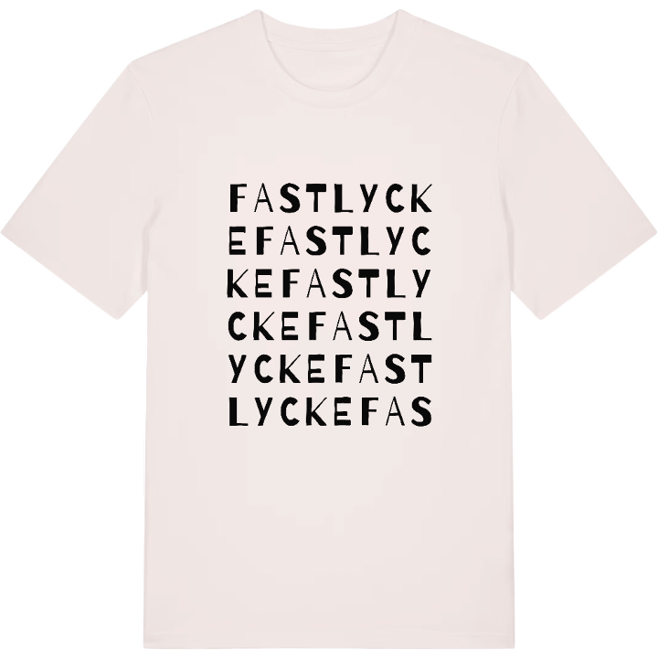 Fastlycke ordlek t-shirt – t-shirt från PinShirt