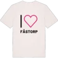 Jag älskar Fåstorp t-shirt stort tryck
