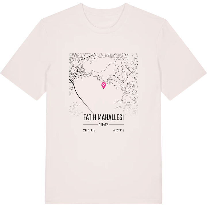 Fatih Mahallesi karta t-shirt – t-shirt från PinShirt