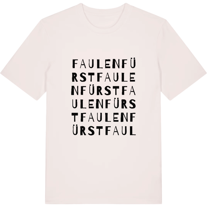 Faulenfürst ordlek t-shirt – t-shirt från PinShirt