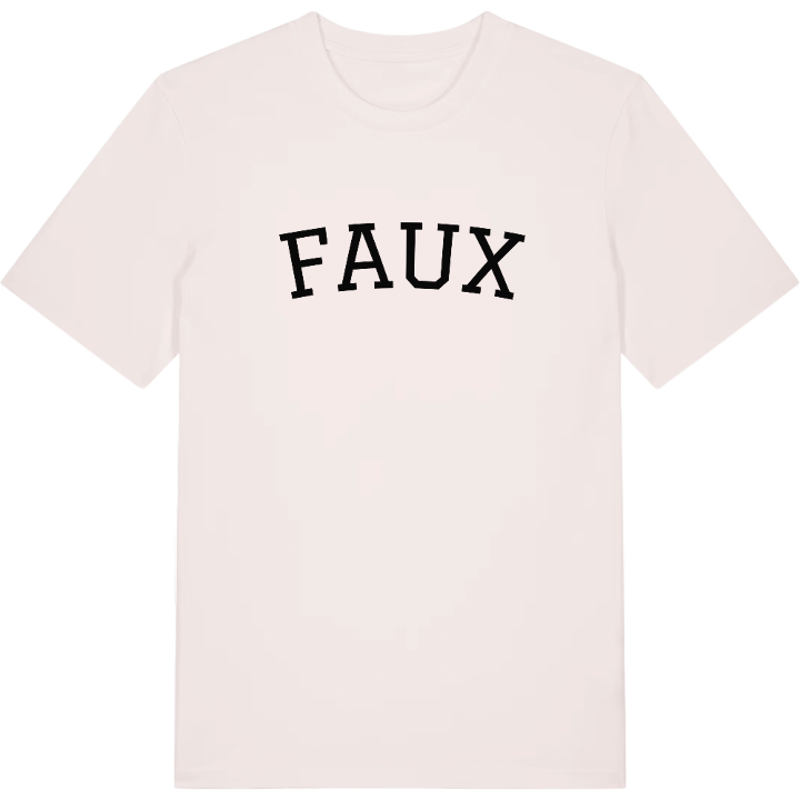 Faux böjd t-shirt – t-shirt från PinShirt