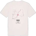 Faux karta t-shirt