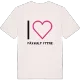 Jag älskar Fäxhult Yttre t-shirt stort tryck