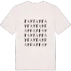 Fay ordlek t-shirt
