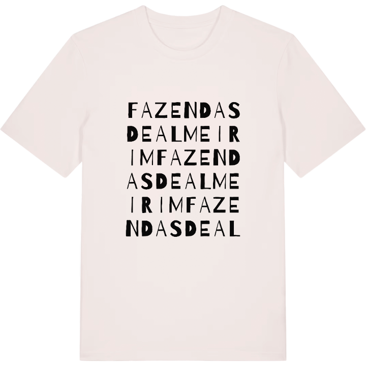 Fazendas de Almeirim ordlek t-shirt – t-shirt från PinShirt