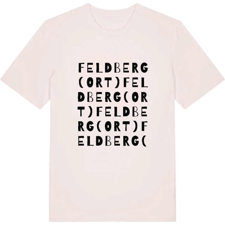Feldberg (Ort) ordlek t-shirt – t-shirt från PinShirt