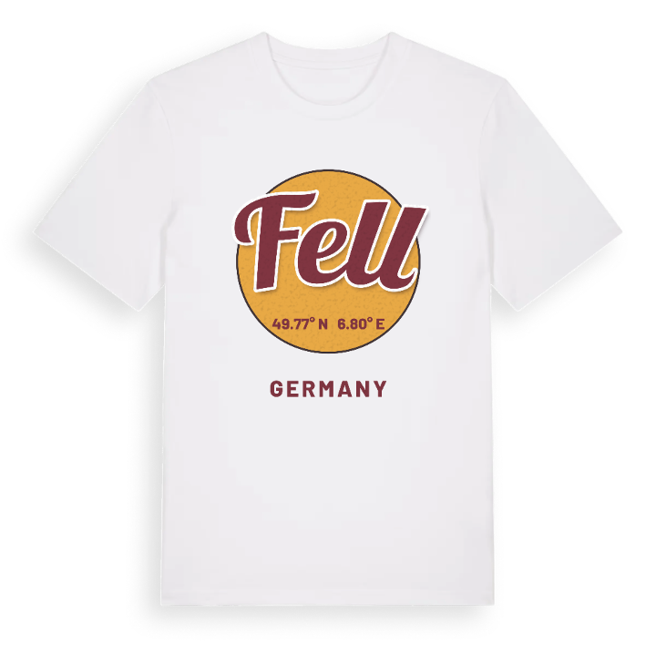 Fell cirkel t-shirt – t-shirt från PinShirt
