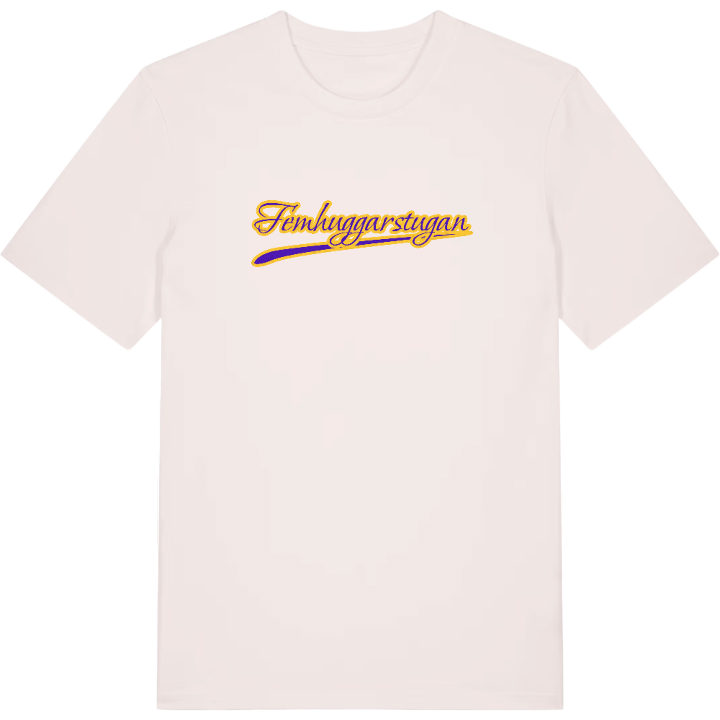 Femhuggarstugan baseball t-shirt – t-shirt från PinShirt