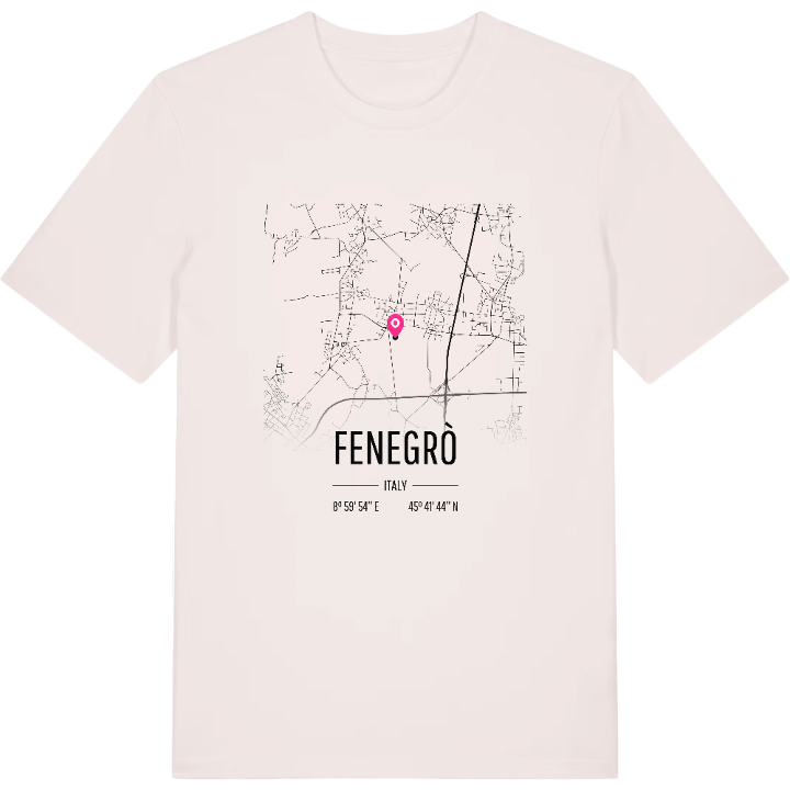 Fenegrò karta t-shirt – t-shirt från PinShirt