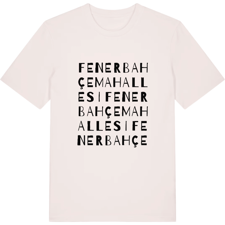 Fenerbahçe Mahallesi ordlek t-shirt – t-shirt från PinShirt