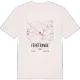 Fénétrange karta t-shirt