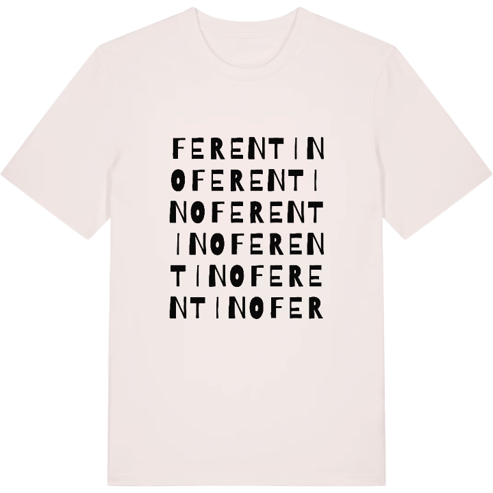 Ferentino ordlek t-shirt – t-shirt från PinShirt