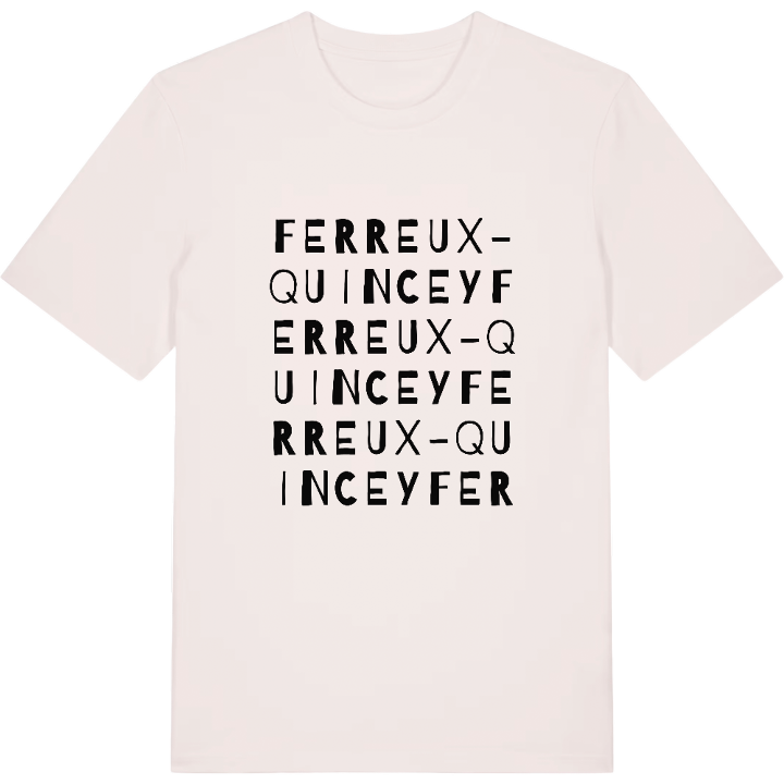 Ferreux-Quincey ordlek t-shirt – t-shirt från PinShirt