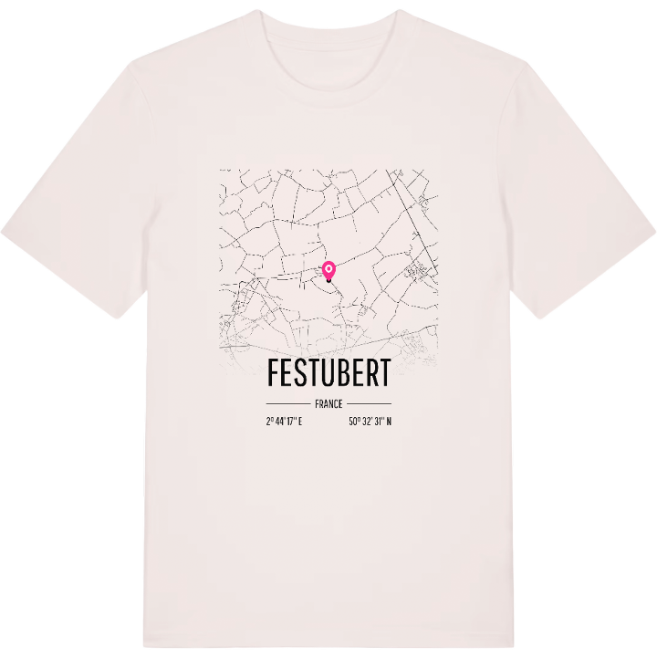 Festubert karta t-shirt – t-shirt från PinShirt