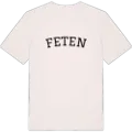Feten böjd t-shirt