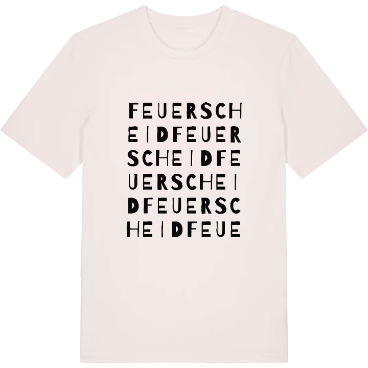 Feuerscheid ordlek t-shirt – t-shirt från PinShirt