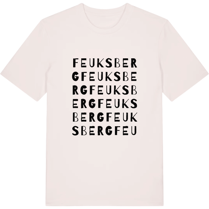 Feuks berg ordlek t-shirt – t-shirt från PinShirt