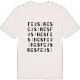 Feusines ordlek t-shirt