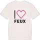 Jag älskar Feux t-shirt stort tryck