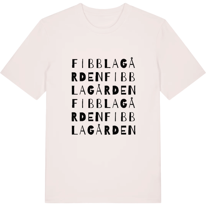 Fibblagården ordlek t-shirt – t-shirt från PinShirt