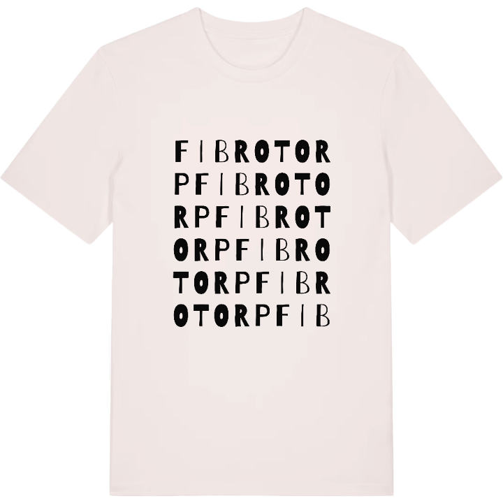 Fibrotorp ordlek t-shirt – t-shirt från PinShirt
