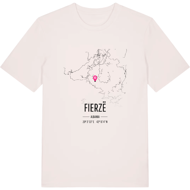 Fierzë karta t-shirt – t-shirt från PinShirt