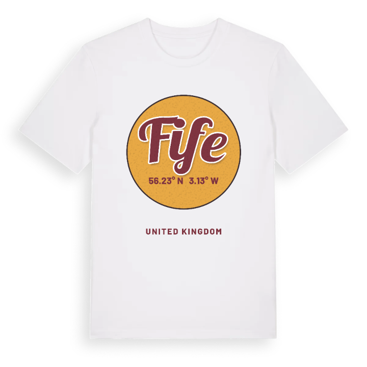 Fife cirkel t-shirt – t-shirt från PinShirt