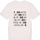 Figgamåla ordlek t-shirt