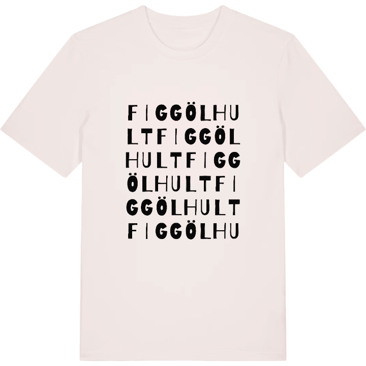 Figgölhult ordlek t-shirt – t-shirt från PinShirt