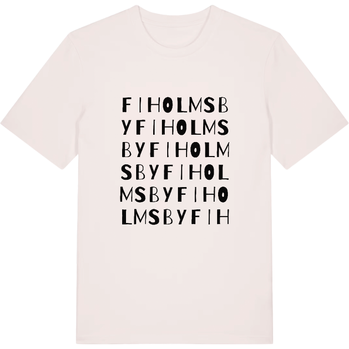 Fiholmsby ordlek t-shirt – t-shirt från PinShirt