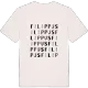Filippus ordlek t-shirt