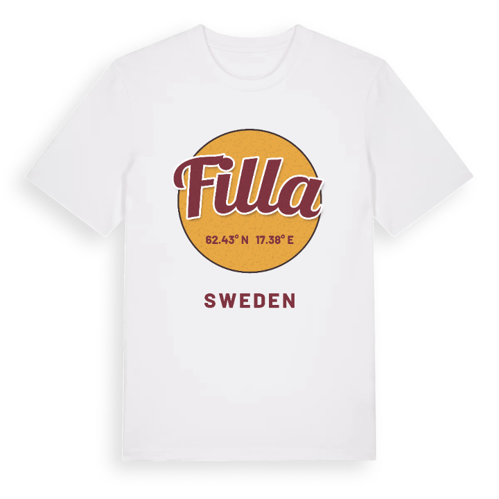Filla cirkel t-shirt – t-shirt från PinShirt