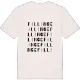 Fillinge ordlek t-shirt