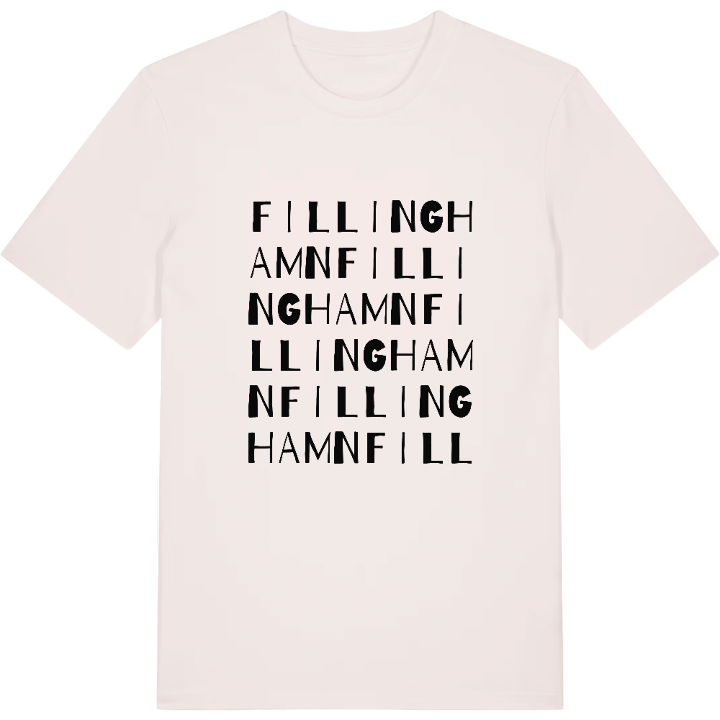 Fillinghamn ordlek t-shirt – t-shirt från PinShirt