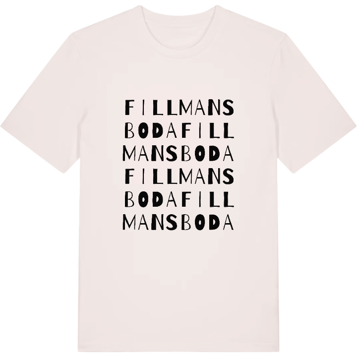 Fillmansboda ordlek t-shirt – t-shirt från PinShirt