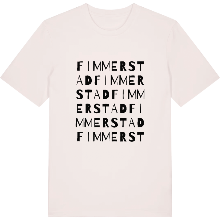Fimmerstad ordlek t-shirt – t-shirt från PinShirt