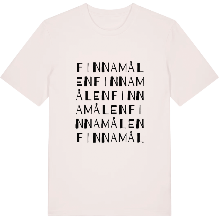 Finnamålen ordlek t-shirt – t-shirt från PinShirt