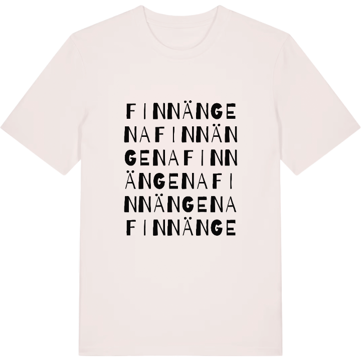 Finnängena ordlek t-shirt – t-shirt från PinShirt