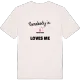 Någon i Finnbacken älskar mig t-shirt