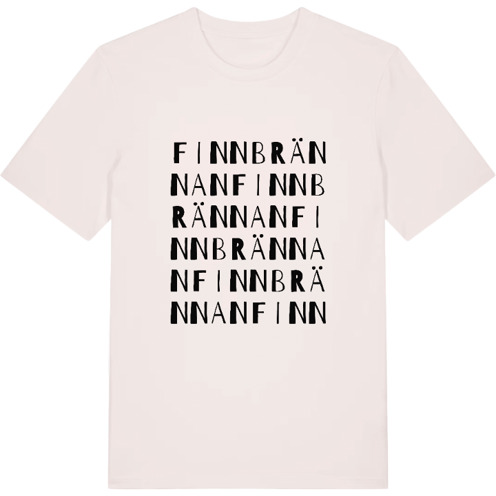 Finnbrännan ordlek t-shirt – t-shirt från PinShirt