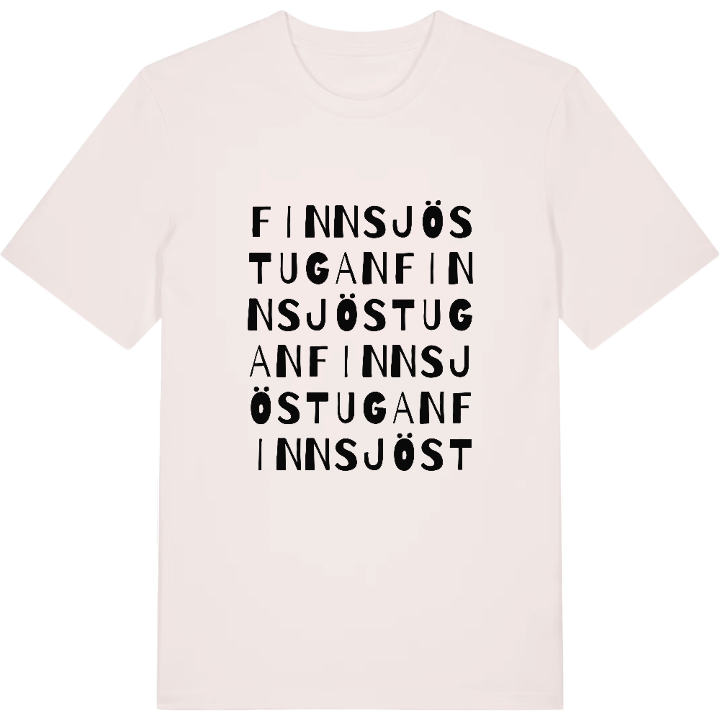 Finnsjöstugan ordlek t-shirt – t-shirt från PinShirt