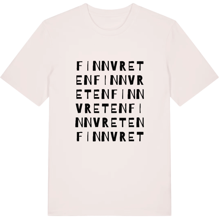 Finnvreten ordlek t-shirt – t-shirt från PinShirt