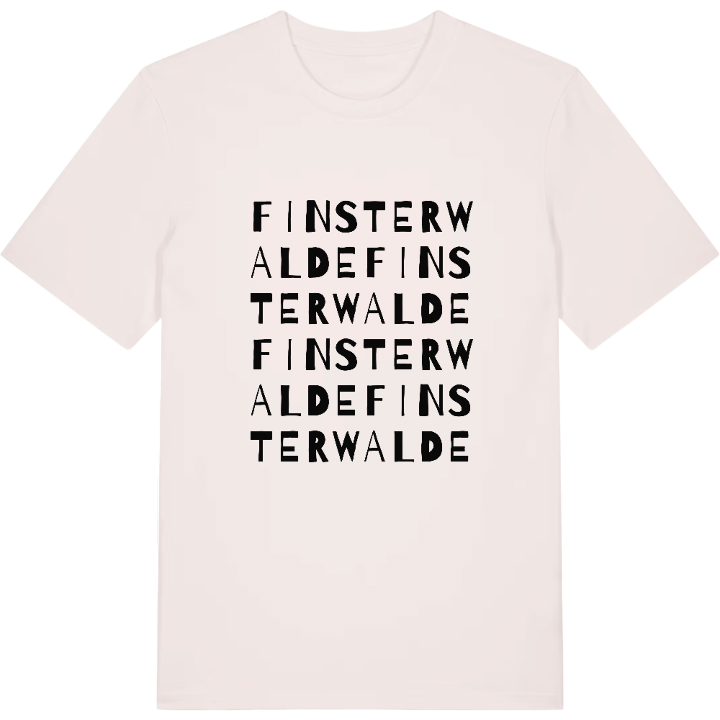 Finsterwalde ordlek t-shirt – t-shirt från PinShirt