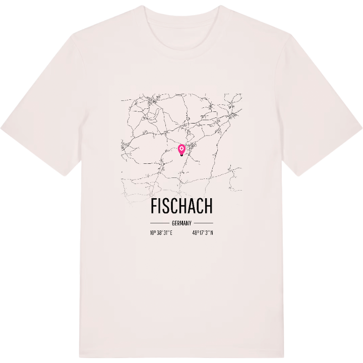 Fischach karta t-shirt – t-shirt från PinShirt