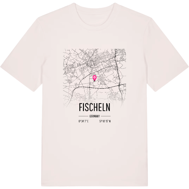 Fischeln karta t-shirt – t-shirt från PinShirt